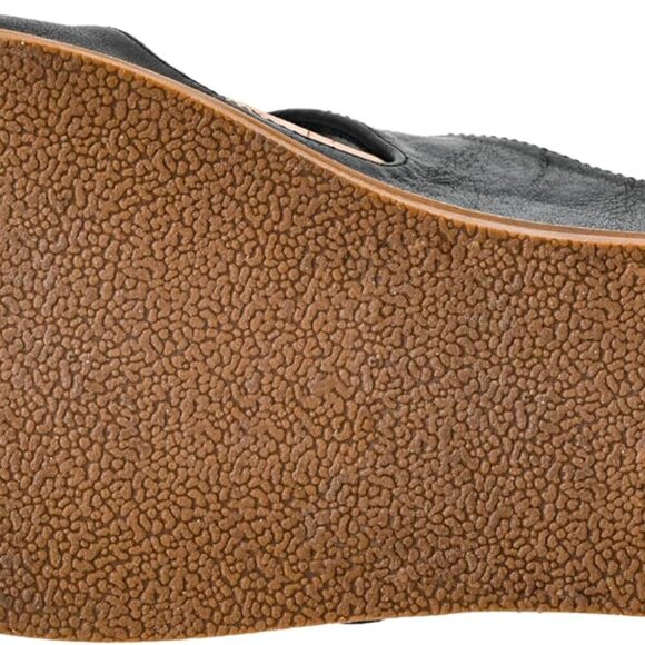 Womens Wedges Leather Vegan 2.5-Inch Heel Cushioned Insoles Dressy Casual - Picture 5 of 6